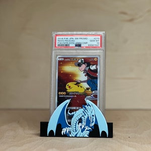 Blue Eyes White Dragon - Fully Adjustable Trading Card Display Stand
