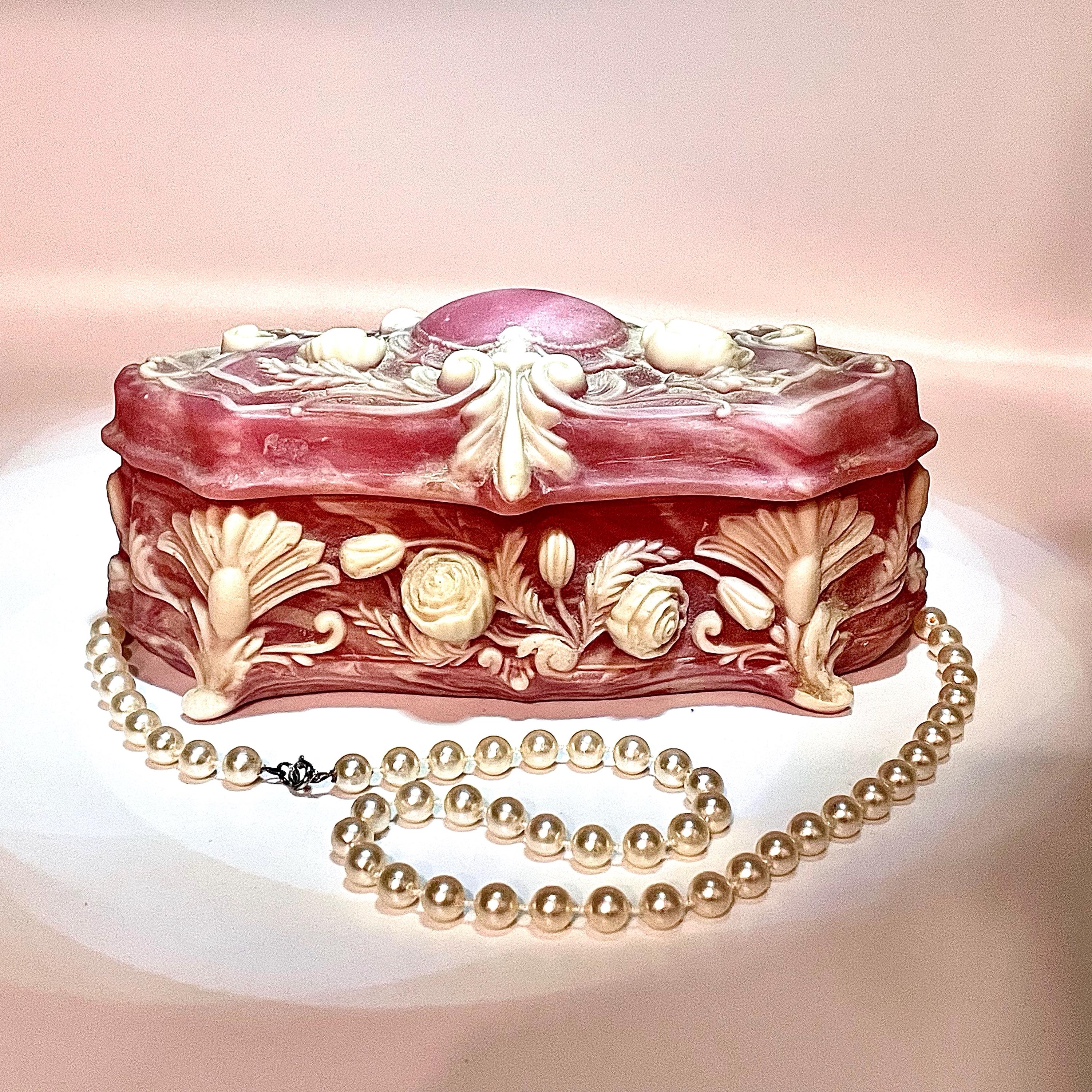 Incolay Stone Jewelry Box - Etsy