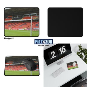 Tannadice Park Mouse Pad, 5 Design Options to choose from, Dundee United F.C., Scotland