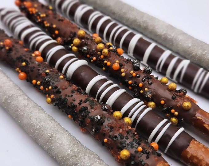 Gourmet Chocolate Covered Pretzel Rods