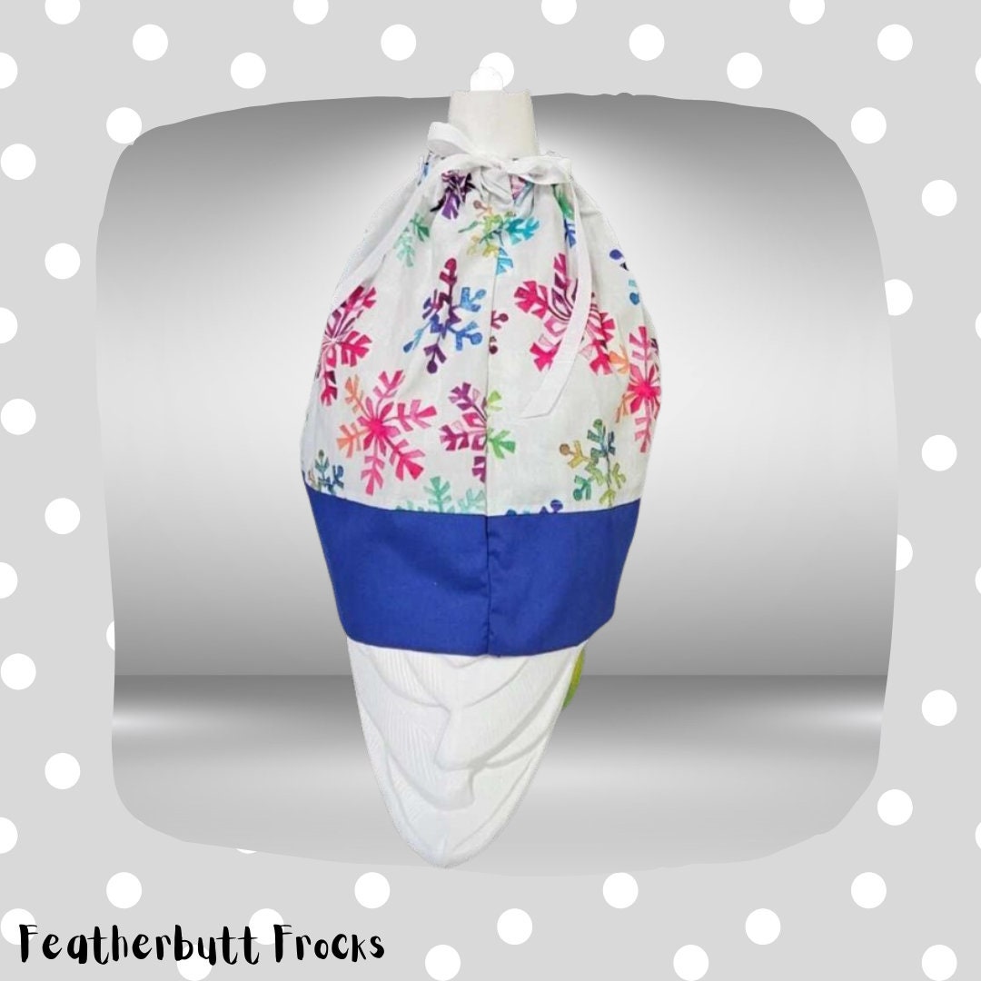 Snowflake Goose Clothes Lawn Goose Clothes Porch Goose Dress Plastic