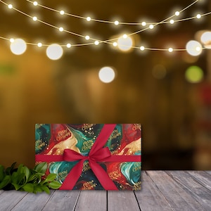 Marble Swirl Gift Wrapping Paper, Christmas wrap, holiday gift wrapping, packaging, luxury wrap, eco friendly, wrap paper