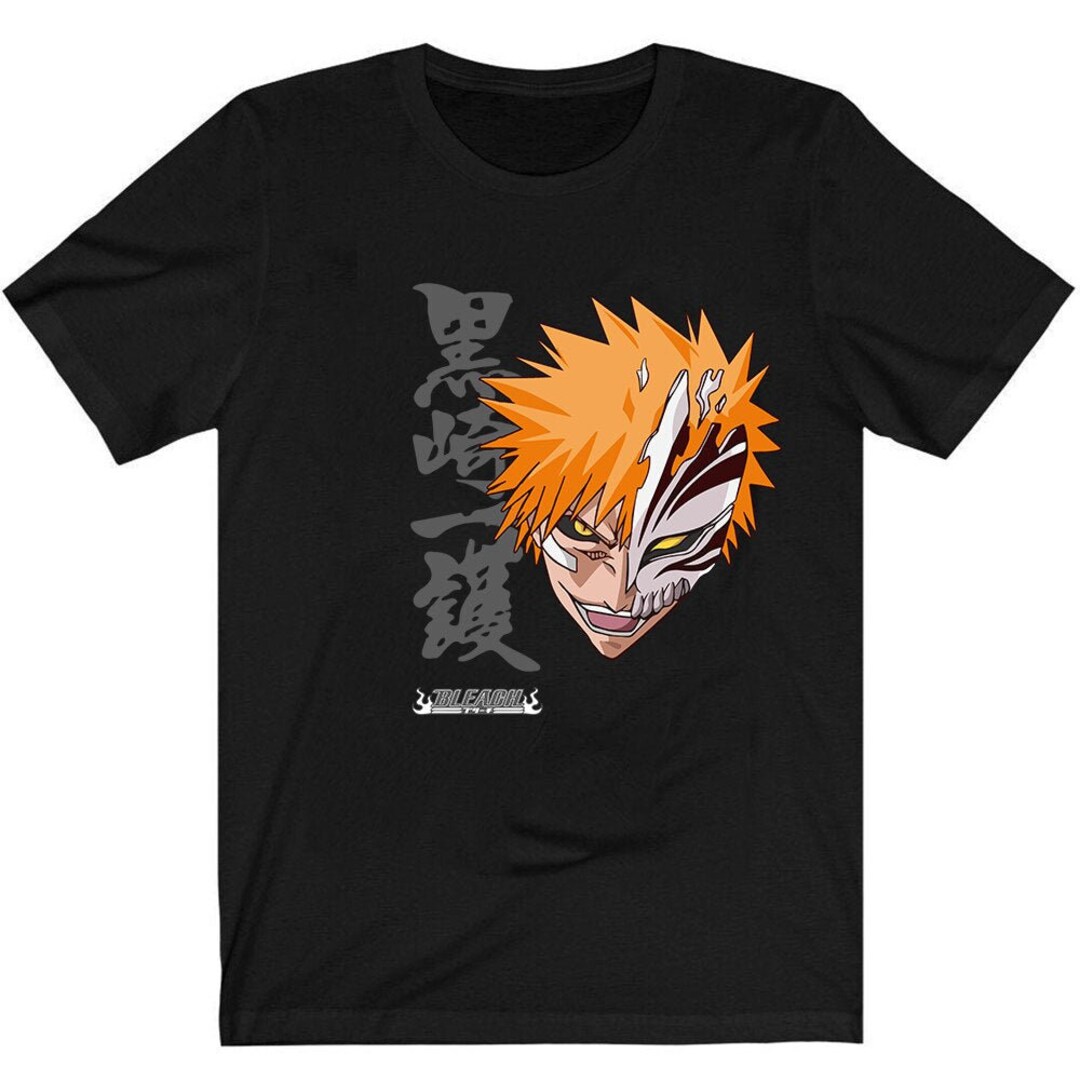 Bleach Ichigo Transform Tshirt Bleach Anime Shirt Kurosaki Etsy