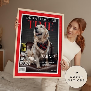 Haustier Magazin Cover, Hund Magazin Cover, personalisierte Haustier Magazin Cover, Benutzerdefinierte Haustier Magazin, lustiges Haustier Liebhaber Geschenk, Magazin Cover Vorlage