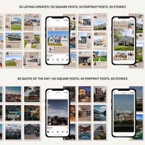 Real Estate Canva Templates Real Estate Social Media Templates Real
