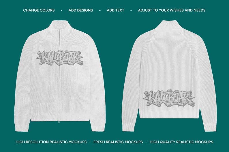Apparel Mockup Collection: Realistic Streetwear Design Display & Urban Fashion Tech Pack Style Clothing Pack