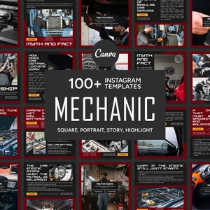 Meccanico Canva, Meccanico Social Media, Meccanico IG Templates, Meccanico IG Feed, Meccanico Contenuto, Meccanico Coinvolgimento, Meccanico Consapevolezza