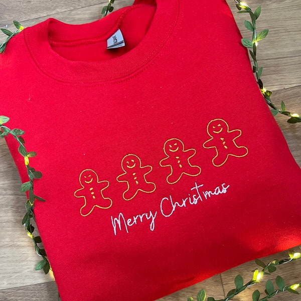 Children's Christmas gingerbread sweatshirt, Christmas jumper