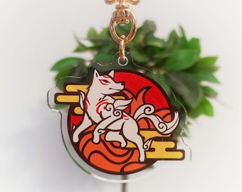 Okami Acrylic Charm