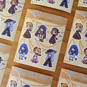 Umineko Witches Sticker Sheet