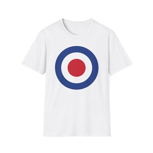 Retro Circle Target Unisex Softstyle T-Shirt, Casual Wear, Music Festivals, Vintage Vibe, Graphic Tee, Gift for Him/Her