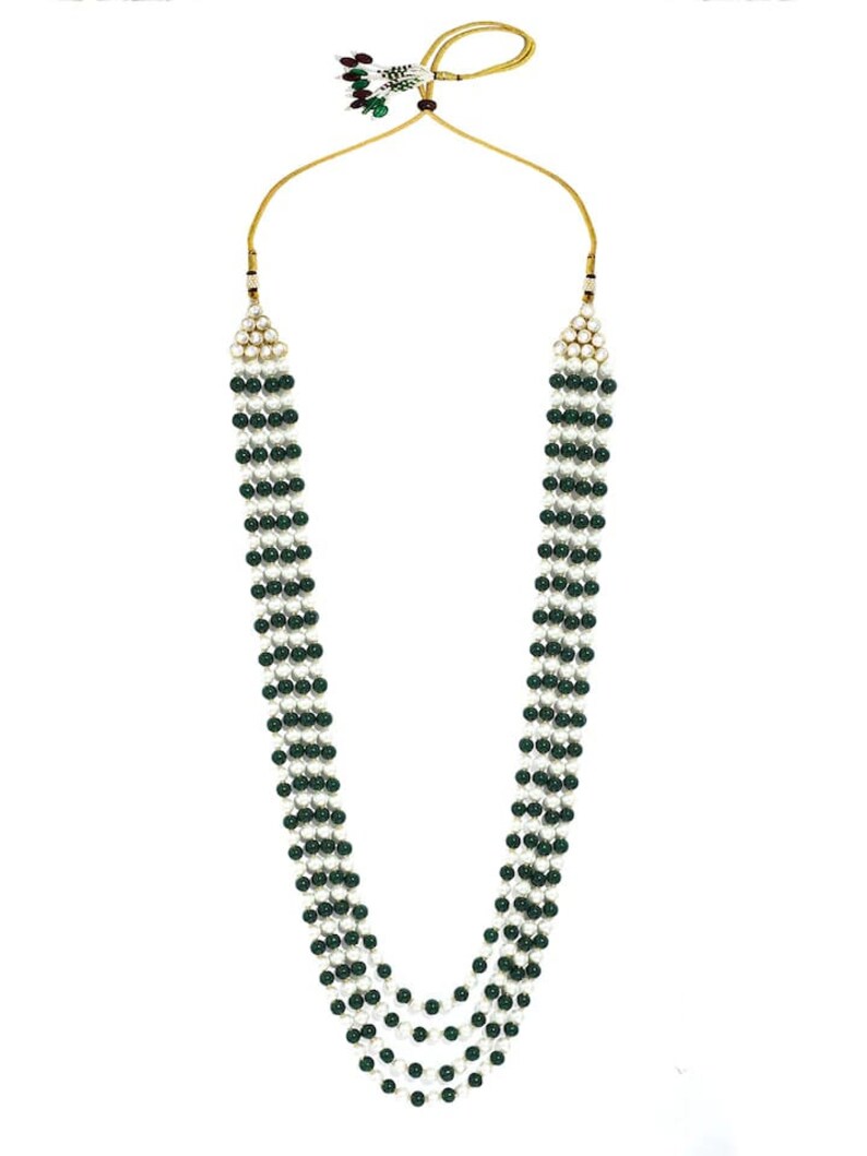 Groom Necklace for Sherwani, Indian Mens Necklace for Wedding, Sherwani Mala for Groom, Indian