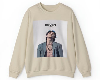 Jung Kook SEVEN BTS Unisex Heavy Blend™ Crewneck Sweatshirt