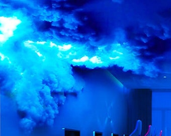 Cloud Light, 3D Thundercloud LED Light Cotton Lightning Cloud Colorful Atmosphere Night Light, DIY Creative Cloud Lights Gaming Room