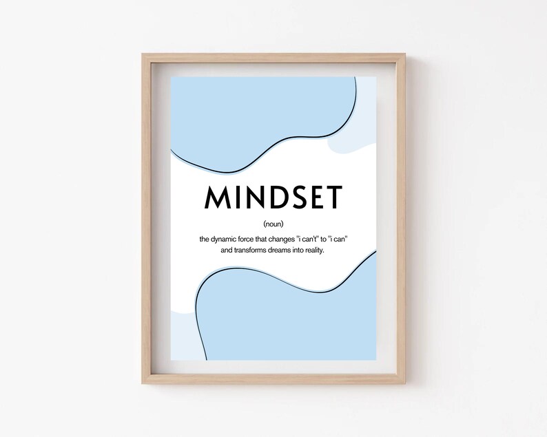 3 Piece PRINTABLE Motivational Poster Set - Office Decor - Minimalist ...