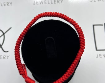 Lucky Bracelet, Buddhist Bracelet, Tibetan Bracelet, Red Thread Bracelet, Red Cord Bracelet, Eastern Buddha Style