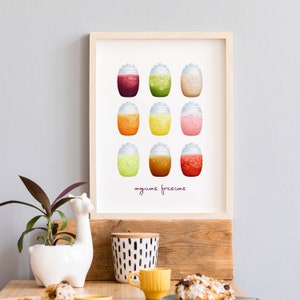 Aguas Frescas Art Print 11&quot;x14&quot;