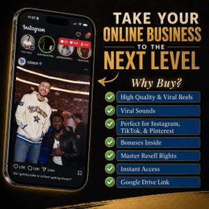motivation reels, Instagram Marketing, Content Creators, Digital Marketing, MASTER RESELL RIGHT, MRR, PRIVATE LABEL RIGHT, PLR, Done For You, Faceless Reels, Instagram Reels, Passive Income, PLR Digital Products, Sell on Etsy, Stories Instagram, Stories Marketing, Ebook Guide, Instagram Posts, Digital Files, Business Online, Master Resell Rights Product, PLR Templates, Instagram Templates Resell Rights , Editable Instagram Posts, Resale Templates Bundle, Social Media Templates PLR