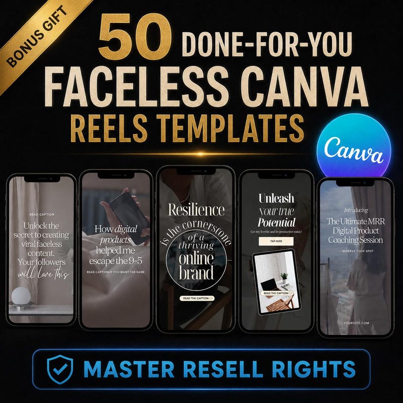 motivation reels, Instagram Marketing, Content Creators, Digital Marketing, MASTER RESELL RIGHT, MRR, PRIVATE LABEL RIGHT, PLR, Done For You, Faceless Reels, Instagram Reels, Passive Income, PLR Digital Products, Sell on Etsy, Stories Instagram, Stories Marketing, Ebook Guide, Instagram Posts, Digital Files, Business Online, Master Resell Rights Product, PLR Templates, Instagram Templates Resell Rights , Editable Instagram Posts, Resale Templates Bundle, Social Media Templates PLR