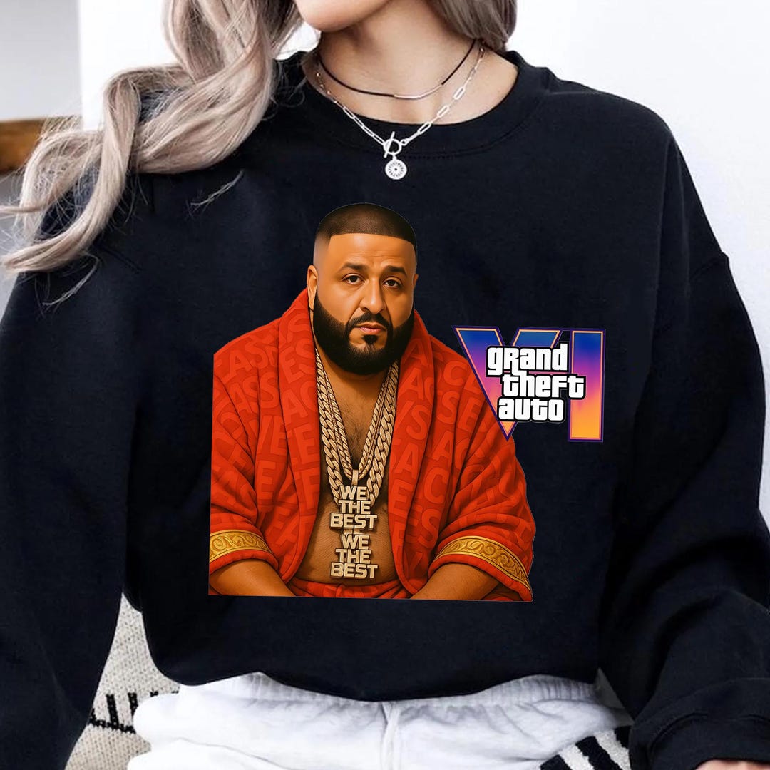 GTA 6 Shirt Png Dj Khaled Shirt Png Dj Khaled Merch Funny Meme Shirt Il L8lo 
