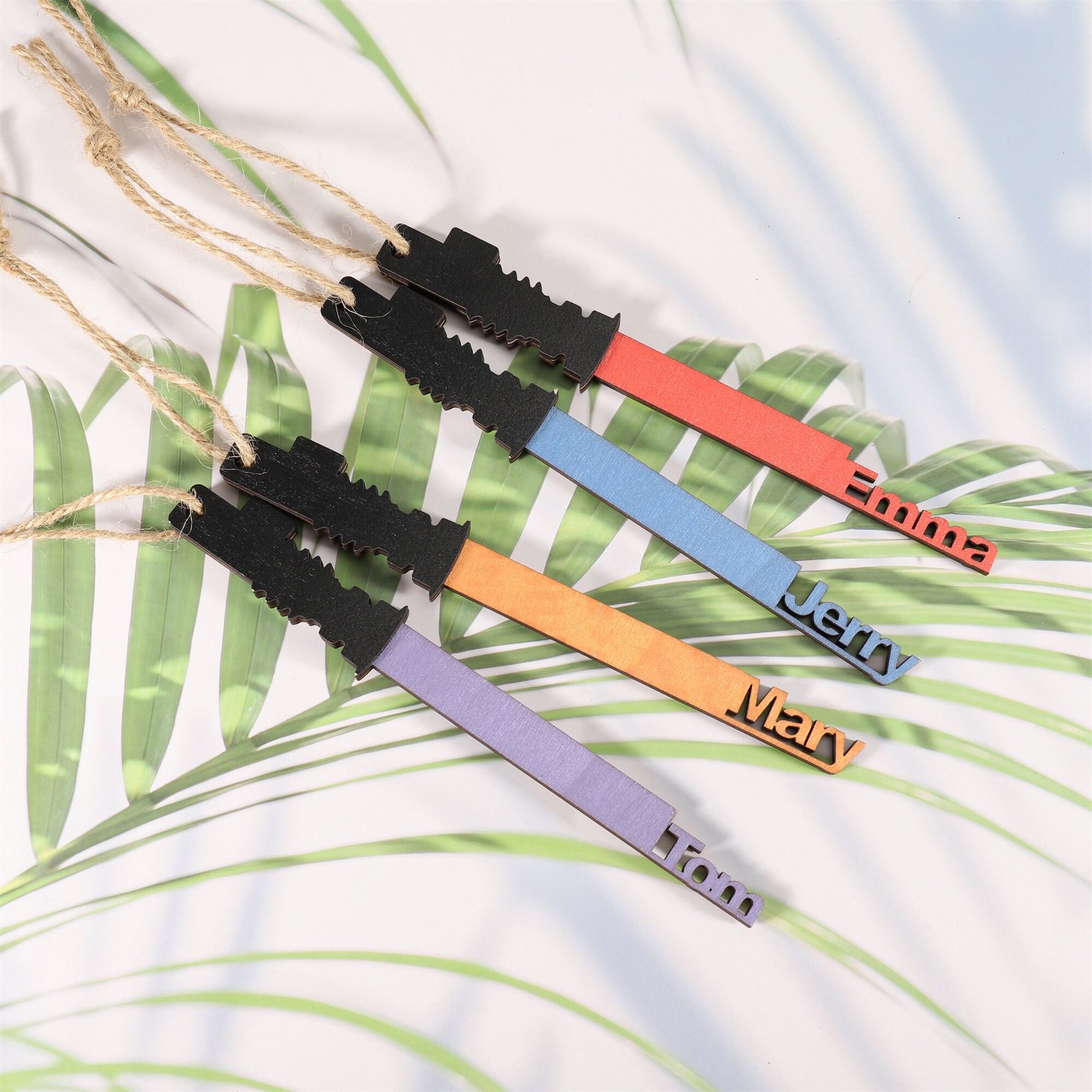 Personalized Light Saber Christmas Ornament Lightsaber Etsy UK