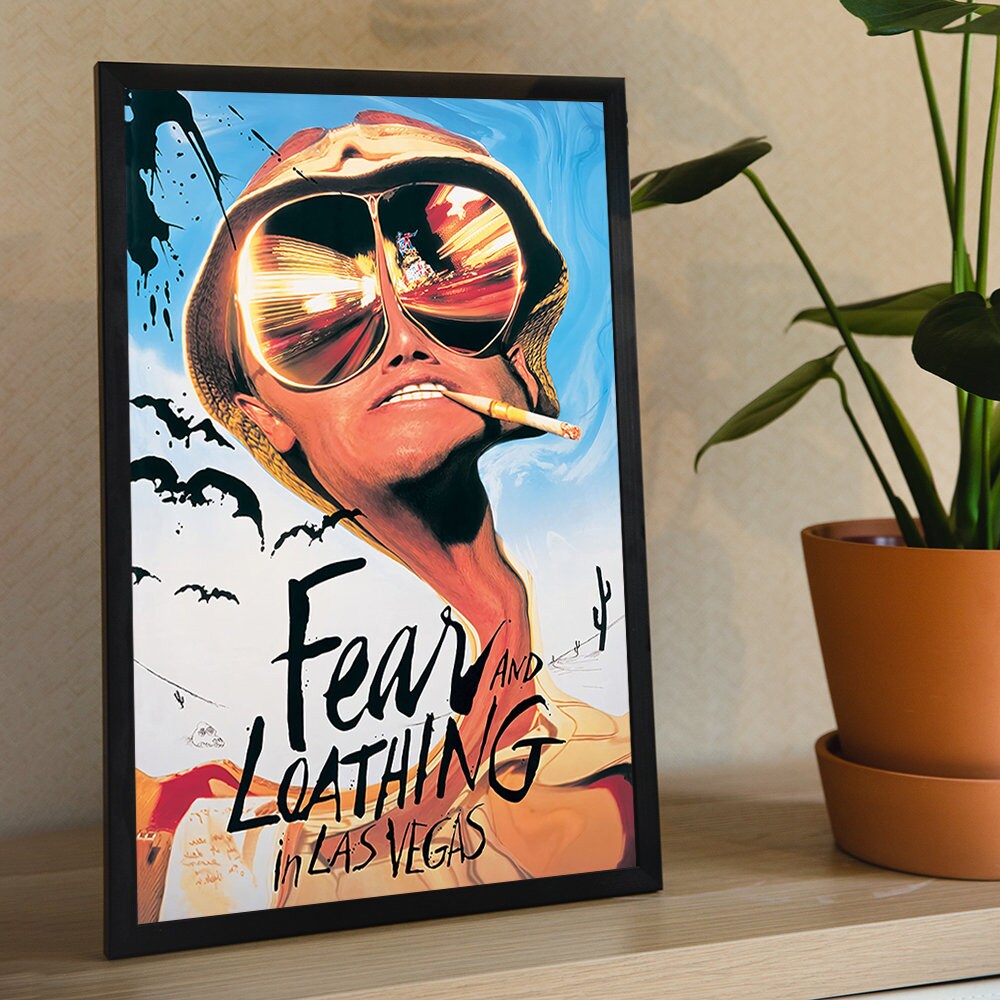 Fear and Loathing in Las Vegas - Movie Canvas Poster, Wall Art