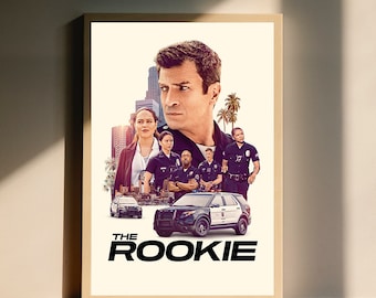 De Rookie Movie Canvas Poster, Wall Art Decor, Home Decor, Geen Frame