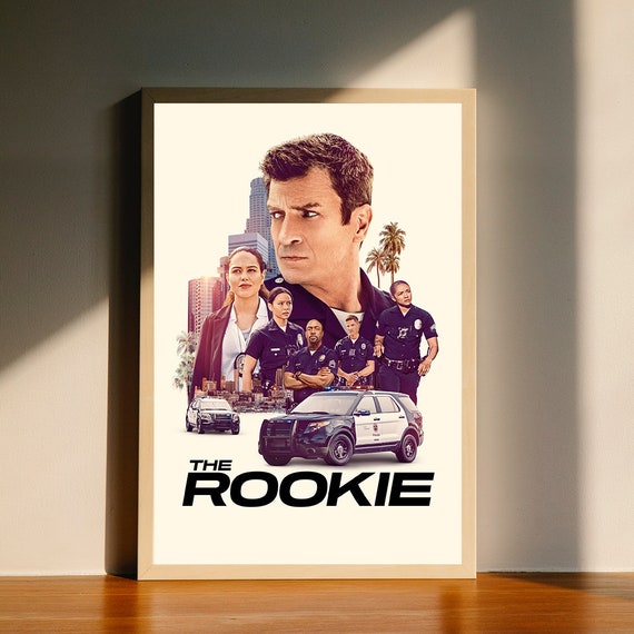 Poster The Rookie Sur Toile - Décoration Murale Série TV - 20x30 Cm | Impression HD Style Cadre