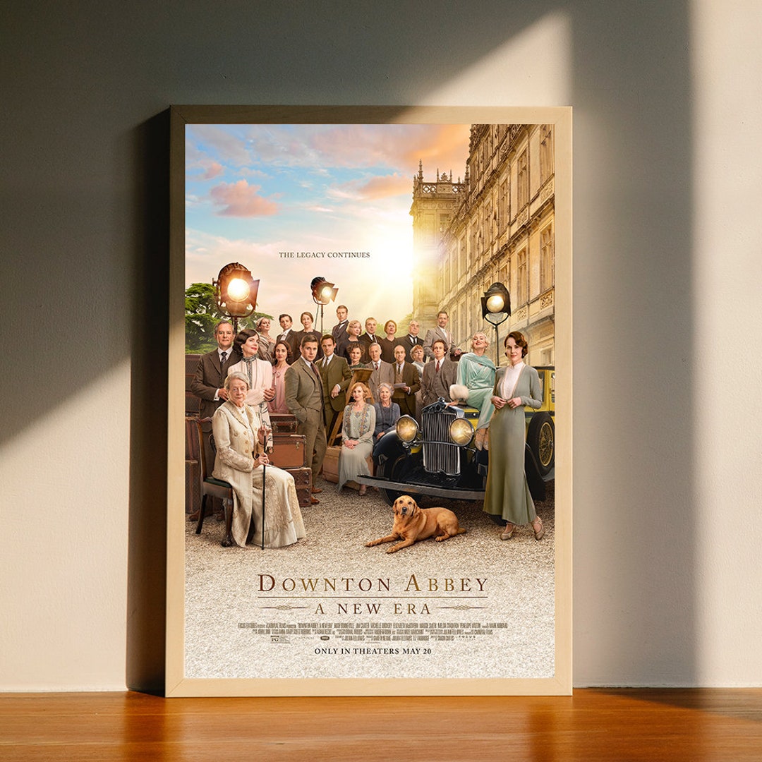 Downton Abbey: A New Era Movie Canvas Poster, Wall Art Decor, Home ...