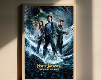 Affiche du film Percy Jackson sur toile, décoration artistique murale, décoration d'intérieur, sans cadre