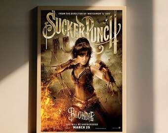 Sucker Punch Movie Canvas Poster, Wall Art Decor, Home Decor, No