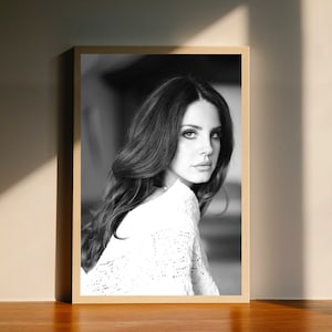 Lana Del Rey Celebrity Canvas Poster, Wall Art Decor, Home Decor, No Frame