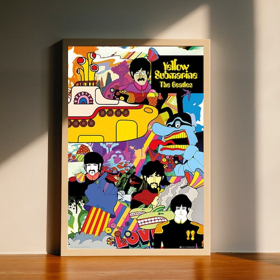 Yellow Submarine 1968 UK Quad Movie Poster - BHP Collectibles