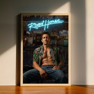 Road House Movie Canvas Poster, Wall Art Decor, Home Decor, No Frame