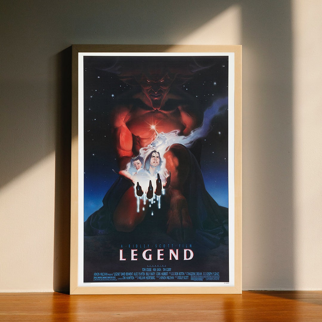 Legend 1985 Movie Canvas Poster, Wall Art Decor, Home Decor, No Frame ...