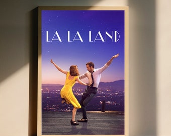 La La Land Movie Canvas Poster, Wall Art Decor, Home Decor, No Frame