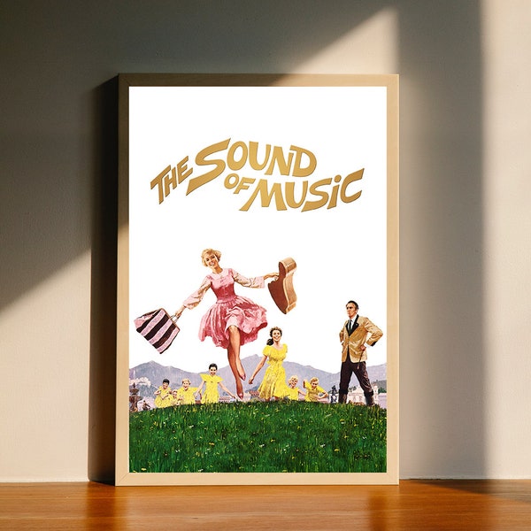 The Sound Of Music Canvas Poster, Wall Art Decor, Home Decor, No Frame