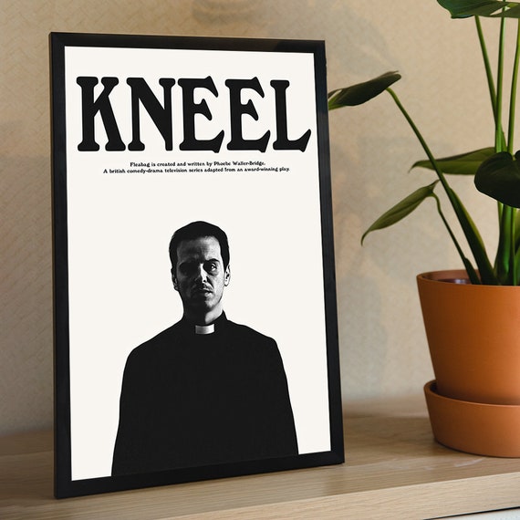 Fleabag Priest Quote Canvas Poster, Wall Art Decor, Home Decor, No