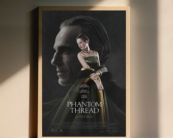 Phantom Thread Movie Canvas Poster, Wall Art Decor, Home Decor, No Frame