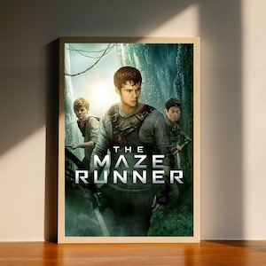 The Maze Runner Movie Canvas Poster, Wall Art Decor, Home Decor, No Frame