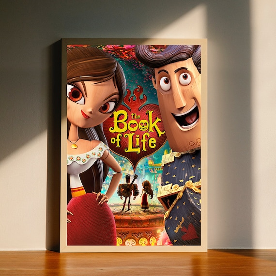 Book of Life Animation Movie Canvas Poster, Wall Art Decor, Home