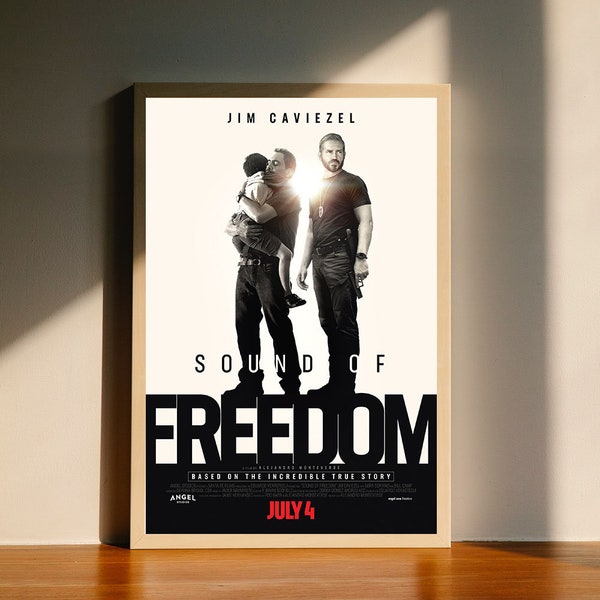 Sound Of Freedom Movie Canvas Poster, Wall Art Decor, Home Decor, No Frame