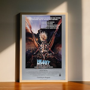 Heavy Metal Movie Canvas Poster, Wall Art Decor, Home Decor, No Frame