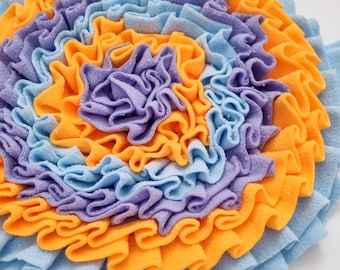 interactief hondenspeelgoed, snuffelmat, hondensnuffelmat, hondenpuzzelspeelgoed, hondenspeelgoed, interactieve hondenpuzzel, foerageermat, slowfeeder, zachte toffee en co