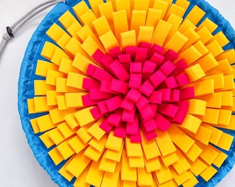 interactief hondenspeelgoed, foerageermat, snuffelmat voor huisdieren, snuffelmat, hondenpuzzelspeelgoed, hondenspeelgoed, interactieve hondenpuzzel, slowfeeder, zachte toffee en co