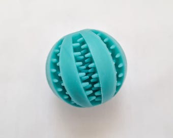 small dog treat ball, cat treat ball, pet treat ball, teeth cleaning, chew toy, dog ball, chewing ball, fudge and co