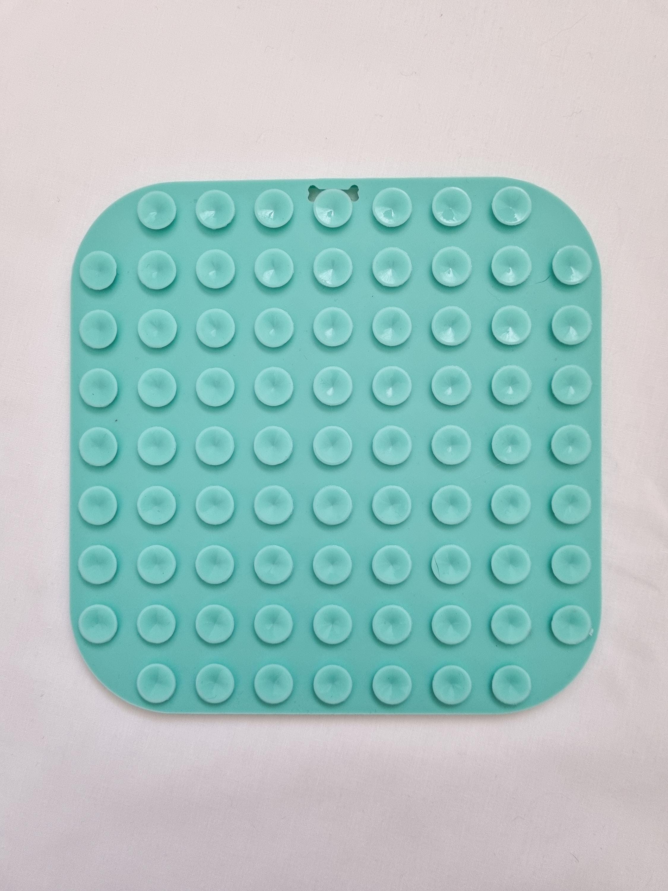 Silicone Pet Slow Feeder Mat, Licky Mat, Suction Cup Lick Pad, Dog ...