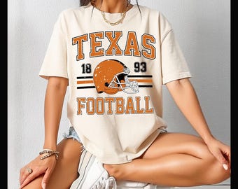 Vintage texas football png, texas png, texas sublimination png, png files