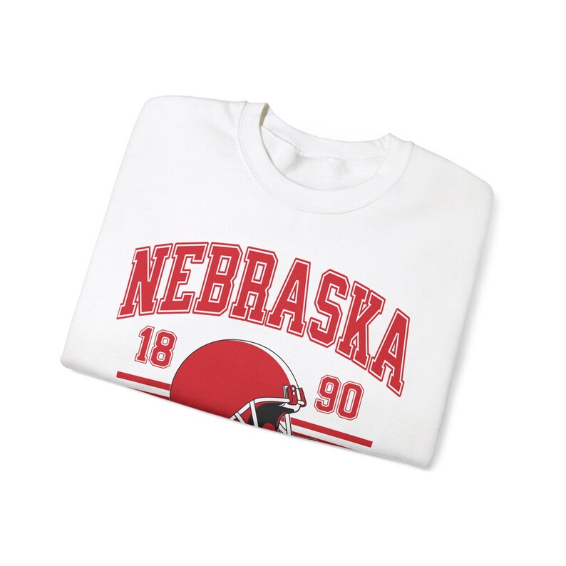 Nebraska Football Sweatshirt Unisex Sports Pullover, Game Day Apparel