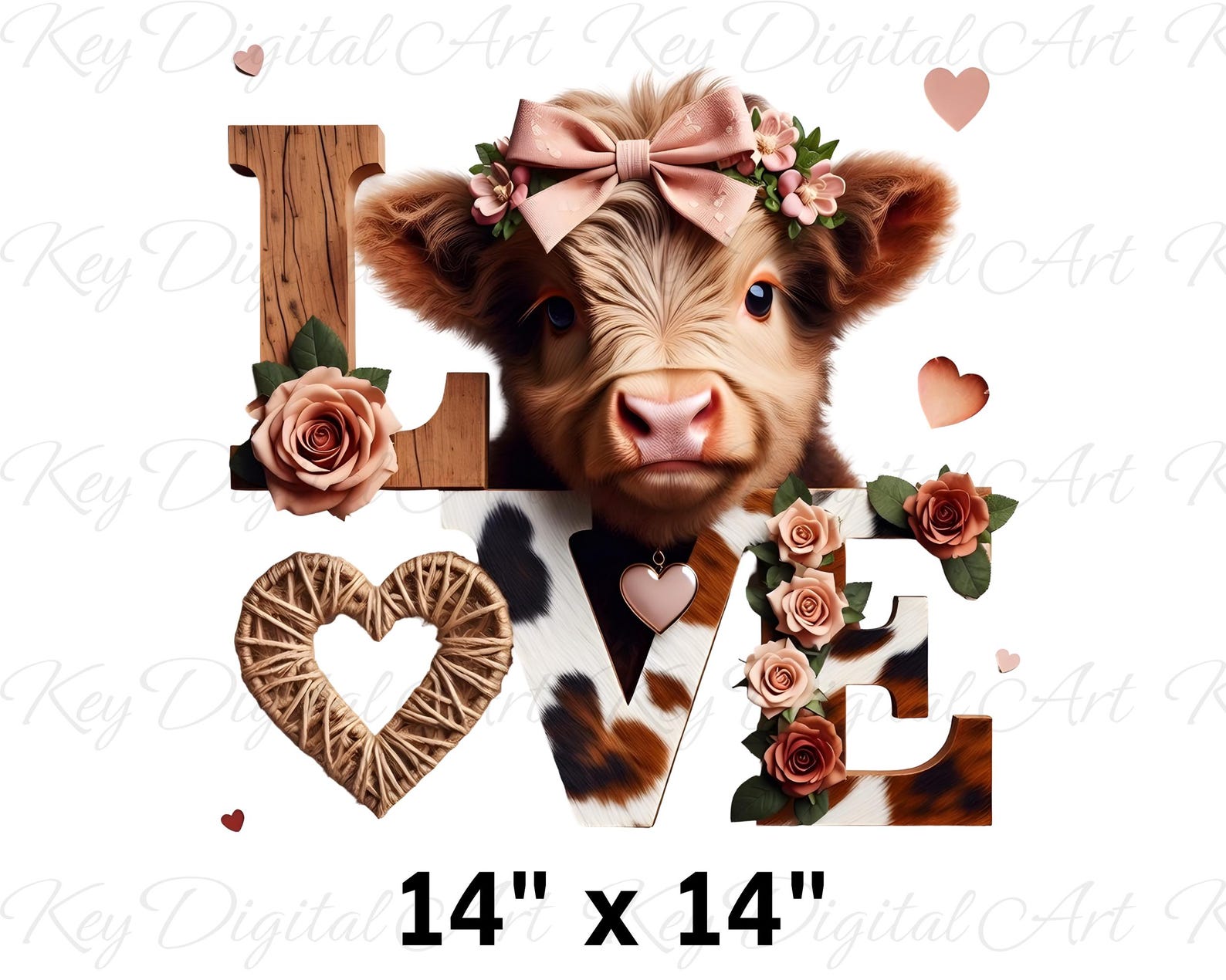 Cow Print Roses Love Png, Highland Cow Png, Roses Png, Flowers Png, Roses Sublimation ...